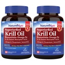 円弧のKrillオイル1000のmgのSoftgels、KrillオイルOmega-3s、EPA、DHA、Astaxanthin及びPhospholipids、中心の健康、120のSoftgels、非GMO、米国でなされるグルテン無し