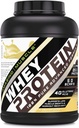 Amazing Muscle Whey Protein Isolate & Concentrate Powder | Vanilla Flavor | 25 G Protein per Serving | 70 Servings | Non-GMO | Gluten-Free | Made in USA