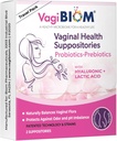 VagiBiom Probioitc Suppository 2つのSuppositoriesの便利な旅行パック:Microbiome Flora Balance。 臭気の制御療法;バランスおよび栄養物の健康なFlora