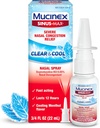 Mucinex Sinus-Max鼻のスプレーのDecongestant、12時間の過カウンターの薬物の鼻のスプレーはSinusの救助、大人のための鼻のDecongestants及びSinusの混雑、冷却のMenthol、0.75 Fl Ozのためのスプレーを乾燥します
