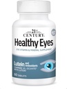 21st Century Healthy Eyes with Lutein Tablets, 60 Count, White (27452)