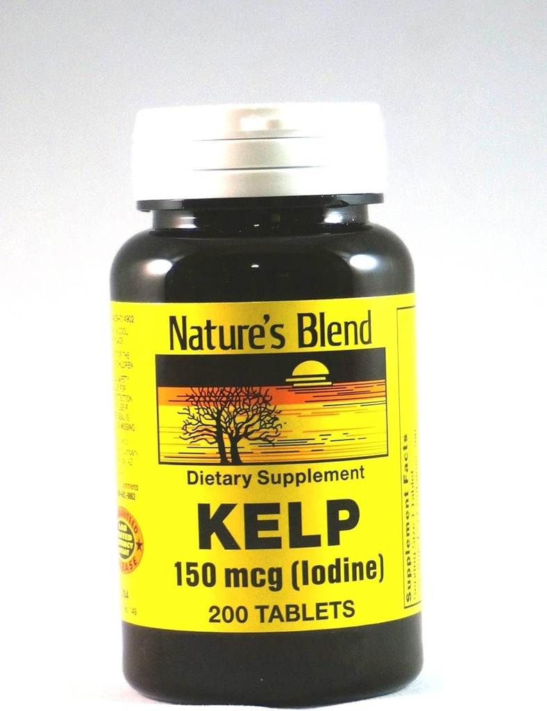 Nature's Blend Kelp 150 mcg(ヨウ素) 200錠