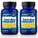 SUPER BETA PROSTATE アドバンスト - 睡眠を促進し、膀胱を空にするサポート。 ベータSitosterolと男性の健康のための前立腺サポート補足は、パルメットを見ました。 (120カプレット、2パック)