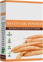 DURJAのShatavariの粉100g   バランスの女性のホルモンへのアーユルヴェーダ サポート | 草の補足 | 健康な消化及び生殖システムのためによい - 100g.