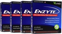 Enzyte® 天然男性の強化は、アジアのGinseng、Ginkgo Biloba、Grape Seed Extract、Horny Goat Weed - 4パックバンドル