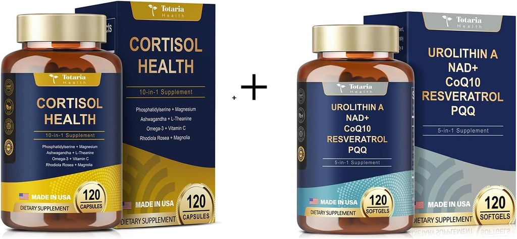 Totaria Cortisol Supplement+Urolithin A サプリメント