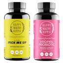 女性のためのハッピーヘルシーなHippie腟のプロバイオティクス & 自然なエネルギーの丸薬を拾う