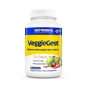 Enzymedica, VeggieGest, 消化器系酵素, 高繊維の食事からの時事的なガスとブロッキング救済をサポート, ビーガン&ベジタリアンダイエット, 消化の健康のための酵素ブレンド, 90 カウント