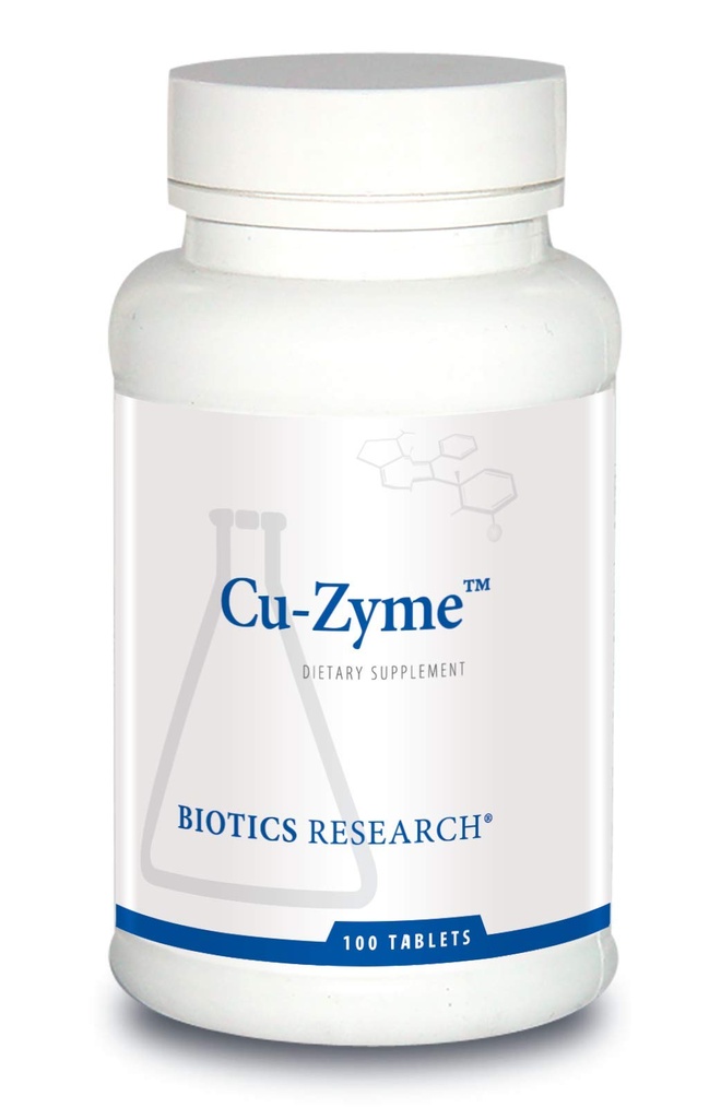 バイオティクスの研究 Cu-Zyme の精油の補足、エネルギー代謝、鉄の吸収、健康な骨、免疫機能 100 のタブレット