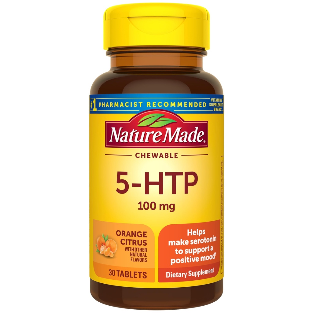 性質はChewable 5HTP 100mg、5-HTPの気分サポート補足、30 5 HTPのChewableタブレット、30日の供給をしました