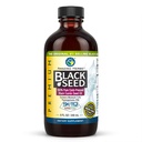 驚くべきハーブプレミアムブラックシードオイル - グルテンフリー、非GMO、消化の健康、免疫サポート、脳機能の冷間プレスニゲラサティバエイド - 8 Fl Oz