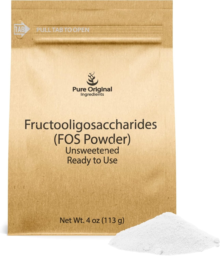 純粋な元の原料のFruuctooligosaccharides 4ozの添加物無し、FOSの粉