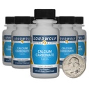 炭酸カルシウム/10のOunces/10のびん/97.55%の純粋な食品等級/ファインの粉