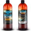 TheraSilver-TheraSilver Labs ACS 225-Advanced Colloidal Silver Liquid-225 PPM-Pure 免疫対応ナノ粒子-32 Oz-ファミリーサイズ
