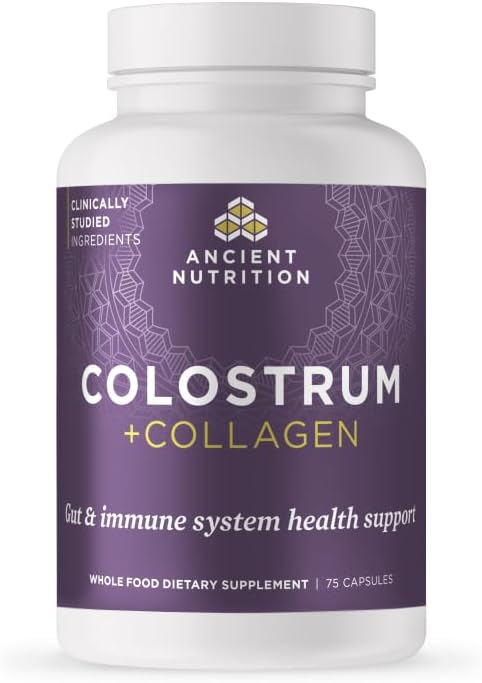 古代栄養のColostrumのスーパーフード+コラージュン、草のFedの牛牛のColostrum、発酵させた卵貝の膜のコラージュン、サポート健康な腸のMicrobiomeおよび免疫システム、75の計算