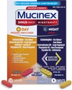 Mucinexの圧力、苦痛及び咳及びNightshift®のSinusの口径20ct