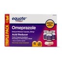 Equate - Omeprazoleのマグネシウム20.6のmgの酸の減力剤、遅れた解放、42のカプセル(2のパッケージ)
