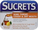 Sucrets Sore Throat & Cough Lozenges | ハニーレモン | 18 カウント 各 | 2 のパック