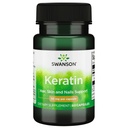 スワンソンケラチン(チベットウールから) - 健康的な関節、髪、皮膚、爪を促進する天然サプリメント - 栄養健康的なコネクティブチスを助けます - (60カプセル、各50mg)