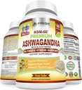 FRESH HEALTHCARE Ashwagandha Capsules KSM-66 1200mg Pure Root Extract with Black Pepper for High Absorption - Potent Ashwagandha Supplement - 60 Vegan Capsules