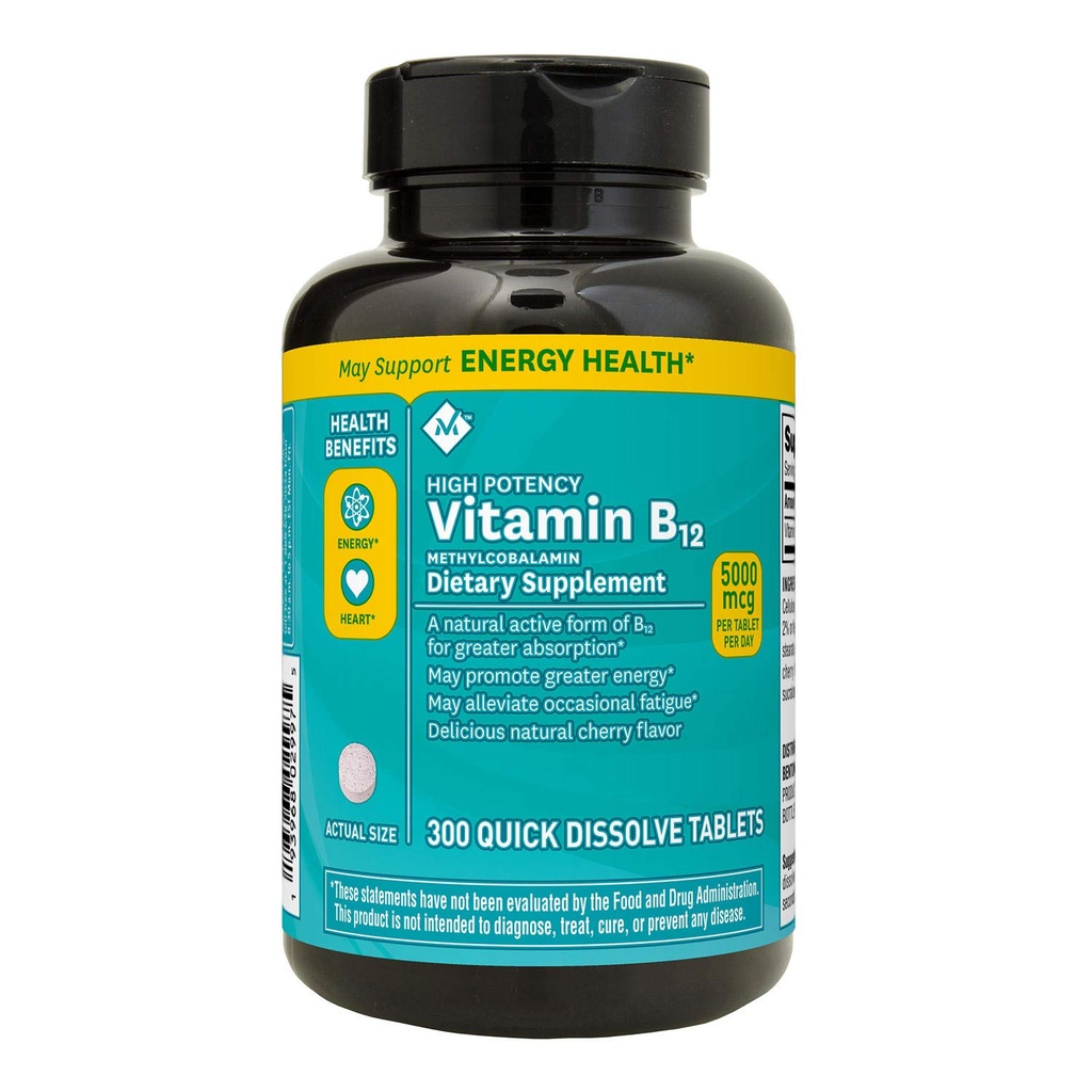 会員の印のビタミンB12 methylcobalaminの食事療法の補足300のct.Quickの分解のタブレット