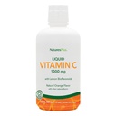 NaturesPlus液体ビタミンC - 1000 mg、30 fl oz - レモンバイオフラボノイド - ベジタリアン、グルテンフリー - 30 サービング
