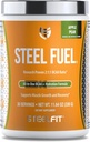 SteelFitの鋼鉄燃料5g BCAAsのアミノ酸は筋肉成長を加速し、高められた持久力- Appleの梨の30のサービング- BCAAは電解物及び回復のための粉を補います