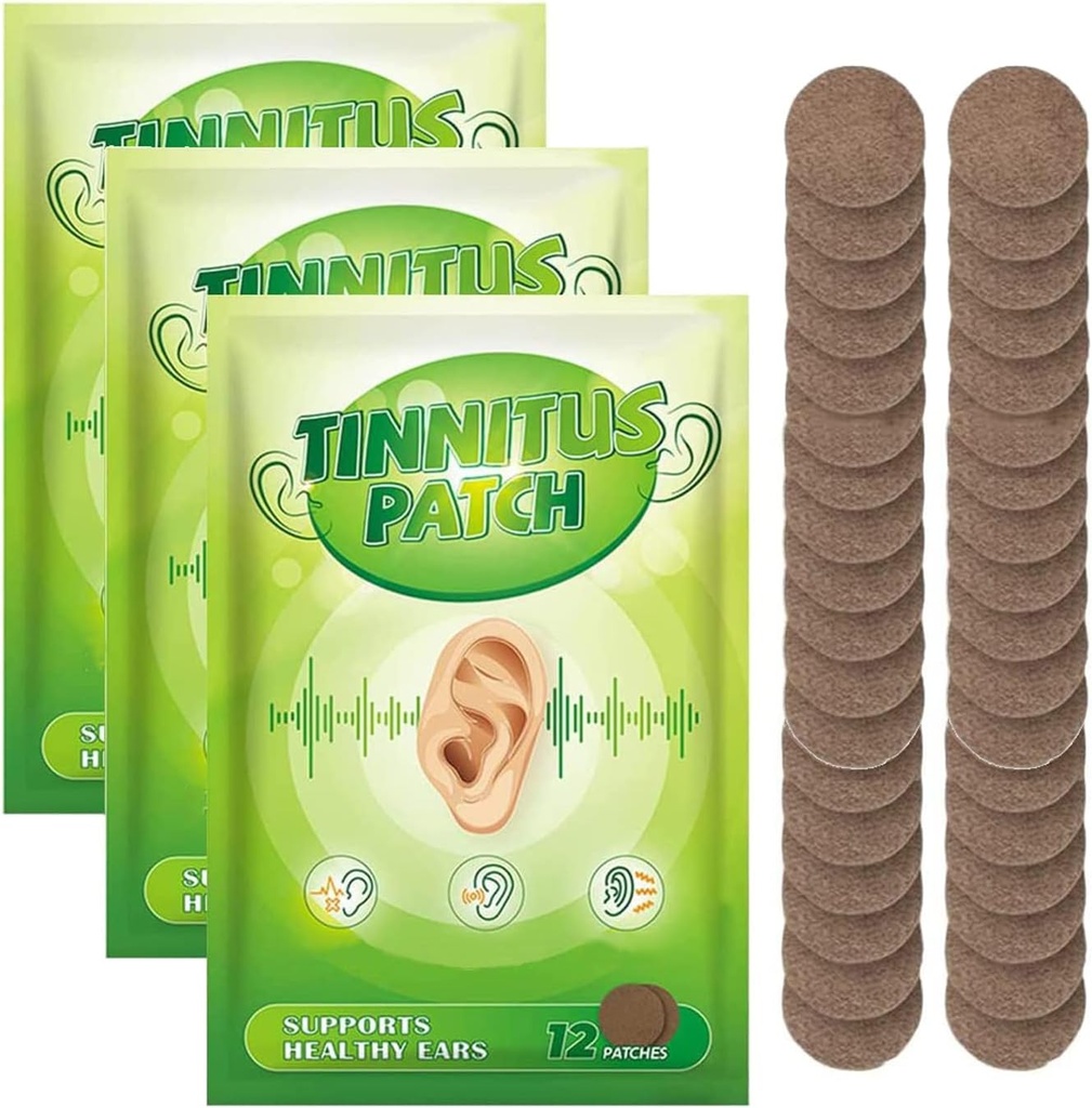 36pcs Tinnitusの耳パッチ、自然な方式の耳パッチ、耳の心配