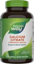 Nature's Way Calcium のクエン酸塩、Bone Health & Muscle Function* の 2 カプセルごとの 500 の mg のカルシウム、クエン酸塩、炭酸塩及びマレートのブレンド、グルテンフリー、250 のカプセル(パッケージ 5 月 Vary)