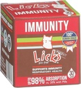 LicksのPill-Free猫の免疫 - 免疫サポート猫用品 - 呼吸器サプリメント - 健康用品 - ゲルパケット - 30使用