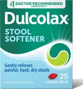 Dulcolaxの腰掛けの軟化剤の乳剤のゲルのカプセル、堅い、乾燥した腰掛けのための穏やかな便秘の救助、Docusateナトリウム100のmg、25の計算