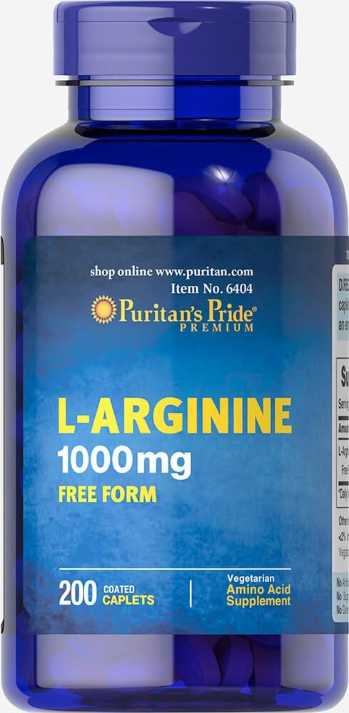 Puritan's Pride L-アルギニン1000mg-200カプレット