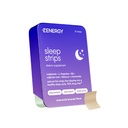 ZENERGY睡眠経口ストリップ - カモミールラベンダー風味 | 5mgメラトニン + 20mg L-テアニン + 100%ビタミンB6 +植物学 | 0砂糖、0カロリー、0グルテン、ビーガン、インスタントアクション | 1缶 = 30ストリップ