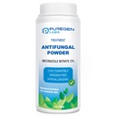 ピュアゲン ラボ 2% の Miconazole の Nitrate の反真菌の粉 Athlete のフィート、Jock の Itch および Ringworm の Talc は 3 つの oz (85g)放します