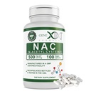 Genexフォーミュラ NAC 500mg (100 カプセル) N-アセチル Cysteine, サポート 肝臓の健康 - 非GMO, グルテンフリーグルテン, ビーガン (3 ヶ月供給)
