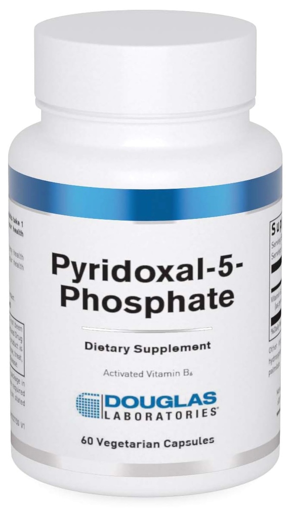ドグラス研究所 ピリドキサール-5-リン酸塩(50mg) | ビタミンB6 ネロロジー健康と心臓血管系をサポート | 60カプセル