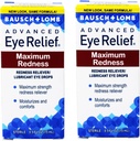 Bausch&Lombアドバンストアイリリーフ赤み最大救済ドロップ - 2 pk。