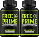 (2パック) ErecPrime Pills for Men, Erec Prime High Performance Supplements, Erec Prime Advanced Formula, ErecPrime Reviews, ErecPrime24 (120カプセル)