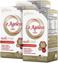 LABO Nutrition Le Ageless - プラセンタ細胞の若返り療法 - 免疫健康、皮膚再生、アンチエイジングをサポートするコラーゲンペプチドとビール酵母を強化 - 60カプセルX3