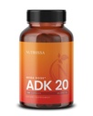 Nutriissa ADK 20 - ビタミンA、D&K(25,000 IU)と免疫&骨の健康サポート - 4-月の供給 - 純度&効力のために証明されるEPEB - 120ビーガンカプセル