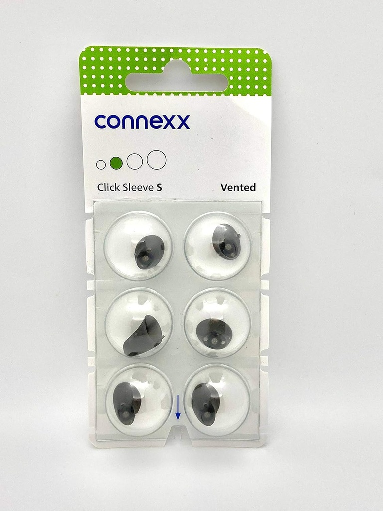 Click Sleeves for Signia Silks & Rexton INOX (S Vented)