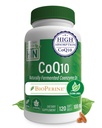 BioPerine 120 Softgelsによる健康のThru Nutrition CoQ-10 100mg | 高吸収性自然発酵USPグレードの補酵素Q10サプリメント | 3rd Party Tested | 心の健康とエネルギーサポート
