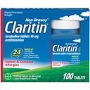 大人のためのClaritinのアレルギーの薬、24時間非眠性のLoratadine 10mgの丸薬、Antihistamine、100のタブレット