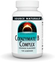 Source Naturals Coenzymate Bコンプレックス - Mouthで溶けるオレンジ風味 - Bビタミン - 120 Lozenges