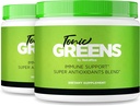NutraRize (Pack of 2 Tonic Greens, All-Natural Supplement in a Jar for Immune Support, Delicious Way to Detox The Body, Powder for Health and Wellness Reviews (60 Servings)