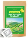 TeeLux Decafのレモン緑茶、リフレッシュ レモンの香り及び味の滑らかなDecaffeinated緑茶、100の計算