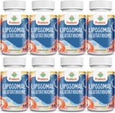 2400MG Liposomalのグルタチオン、ビタミンC、ミルクのアザミ及びアルファリポ酸、マスターの酸化防止剤、純粋な減らされたLグルタチオン-免疫システム、細胞修理、エネルギー、高い吸収、480のSoftgels