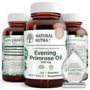 脂肪酸、神経の健康からの自然なNutraの夕方のPrimroseオイルの補足、助けは皮の傷、バランス ボディ分泌を、促進します中心の健康、皮の明白、500のmg、90のSoftgels減らします