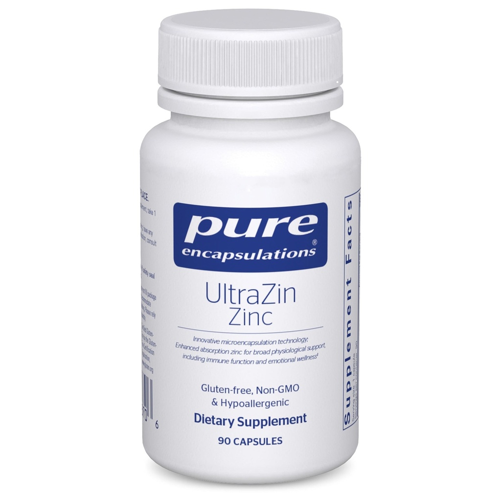 純粋なカプセル化 UltraZin 亜鉛 | 代謝および免疫の健康のための高められた吸収の鉱物 サポート | 90 カプセル