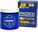NATURAL STACKS Magtechのマグネシウムの飲み物の組合せ+ APIGENIN+の補足の束-サポート弛緩、頭脳の健康及び睡眠* - 80のサービング